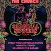 THE ORIGINAL SINNERS TOUR OH MY GOD! IT'S THE CHURCH gig poster