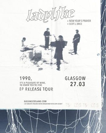ladylike Scott J. Brice, New Year's Prayer at 1990  on 27 March 2026 gig poster
