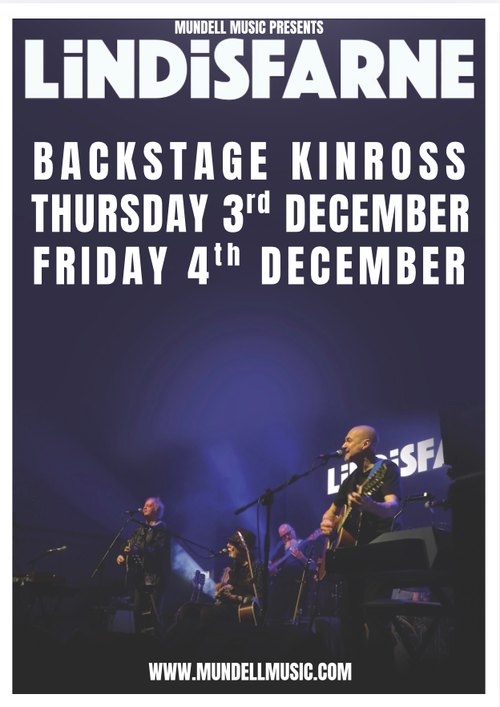 Lindisfarne december 2026 tour poster