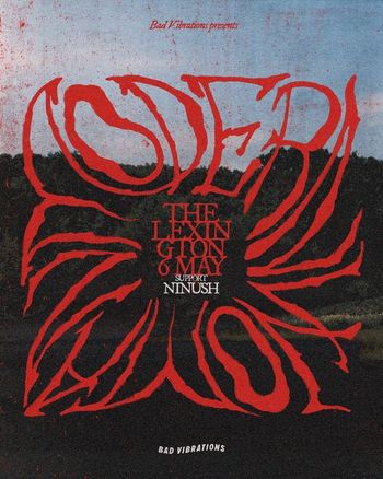 COVER Ninush, Ocean Cover Scene at The Lexington on 6 May 2026 gig poster