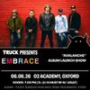 EMBRACE gig poster