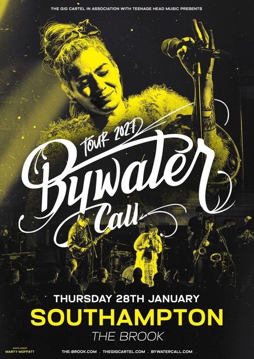 Bywater Call at The Brook on 28 January 2021 gig poster