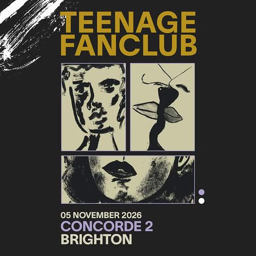 TEENAGE FANCLUB at Concorde 2 on 5 November 2026 gig poster