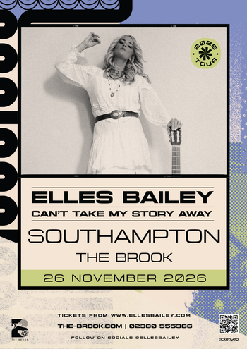 ELLES BAILEY at THE BROOK on 26 November 2026 gig poster
