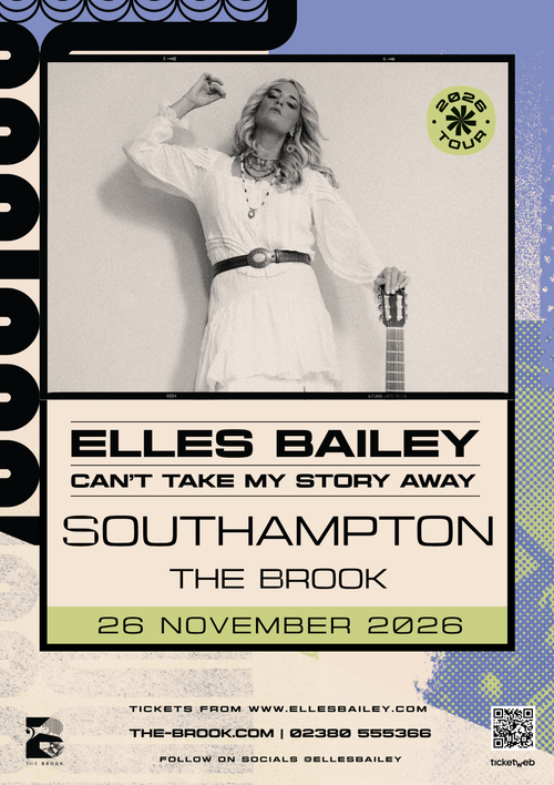ELLES BAILEY at THE BROOK on 26 November 2026 gig poster