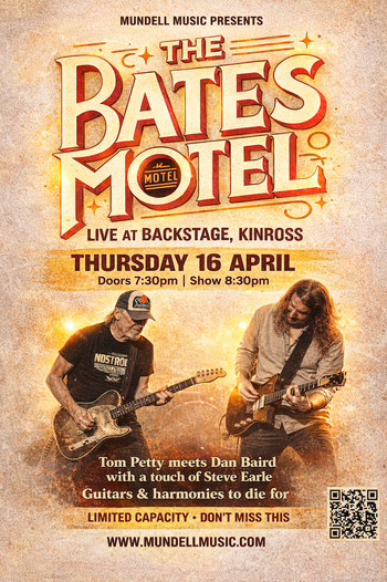 THE BATES MOTEL Bates Motel at Backstage on 16 April 2026 gig poster