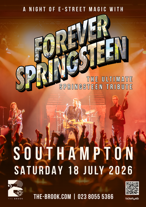 A Night of E-Street Magic with Forever Springsteen Forever Springsteen at The Brook on 18 July 2026 gig poster