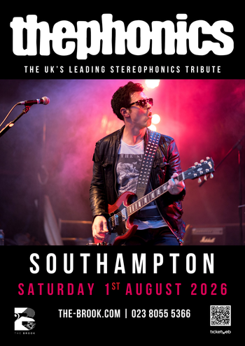 thephonics at The Brook on 1 August 2026 gig poster