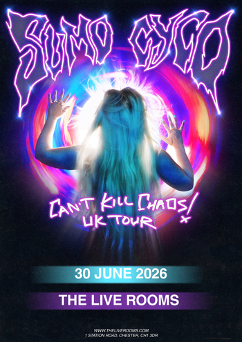 SUMO CYCO at THE LIVE ROOMS on 30 June 2026 gig poster