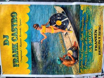 DJ FRANK CASTRO at FRANKEN on 30 May 2026 gig poster