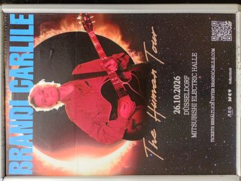 The Human Tour Brandi Carlile at Mitsubishi Electric Halle on 26 October 2026 gig poster