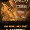 SHRED FEST Dyrk, Pestilence, Disperser, Thy Dying Light, Obscura gig poster