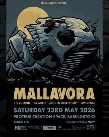 MALLAVORA SYWREN, ZENDEN GREENPURP, Limerence, Hive Mind at PROTEUS CREATION SPACE on 23 May 2026 gig poster