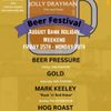 Beer Festival THE STRYDES, HOG ROAST, MARK KEELEY, BEER PRESSURE, Gold gig poster