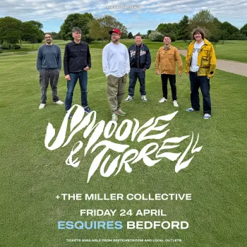 Smoove & Turrell + The Miller Collective Smoove & Turrell, The Miller Collective at Esquires on 24 April 2026 gig poster