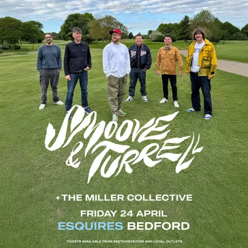 Smoove & Turrell + The Miller Collective Smoove & Turrell, The Miller Collective at Esquires on 24 April 2026 gig poster