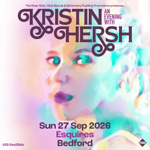 KRISTIN HERSH - An Evening With Kristin Hersh at Esquires on 27 September 2026 gig poster