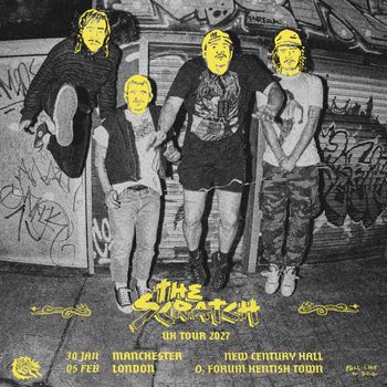 The Scratch UK Tour 2027 The Scratch january 2027 to february 2027 tour poster