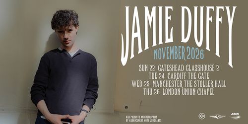 Jamie Duffy November 2026 Jamie Duffy november 2026 tour poster