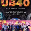 UB40 Plus Special Guests UB40 gig poster