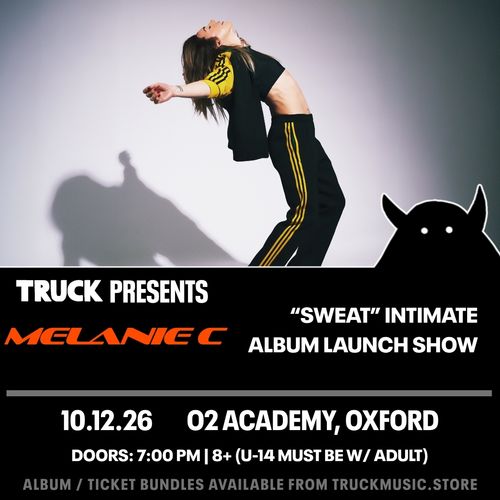"SWEAT" INTIMATE ALBUM LAUNCH SHOW Melanie C at O2 Academy on 10 December 2026 gig poster