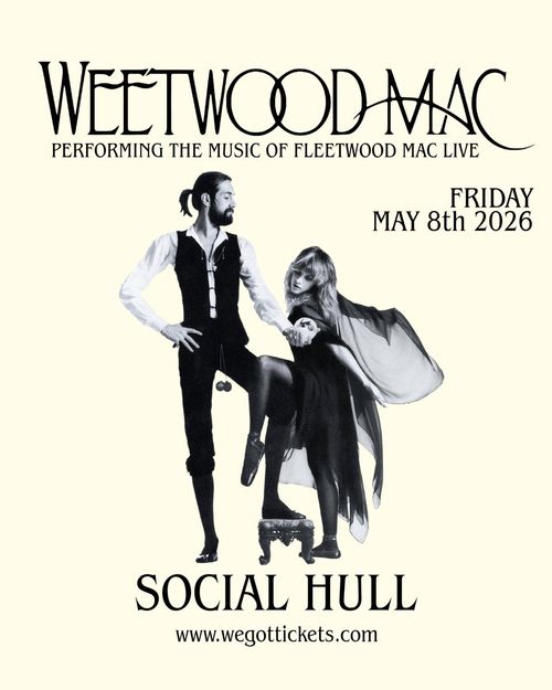 WEETWOOD MAC at Social on 8 May 2026 gig poster