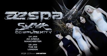 aespa SYNK, COMPLExITY aespa january 2024 tour poster