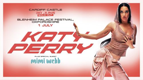 Katy Perry Mimi Webb june 2026 to july 2026 tour poster