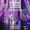WYNONA BLEACH - ANIMAL STYLE ALBUM LAUNCH PARTY Wynona Bleach, the thing is... gig poster
