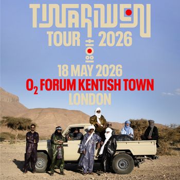 TUNARWEN TOUR 2026 TUNARWEN at O2 FORUM KENTISH TOWN on 18 May 2026 gig poster