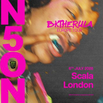 BKTHERULA EUROPE TOUR Bktherula at Scala on 6 July 2026 gig poster