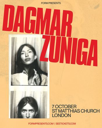 DAGMAR ZUNIGA at ST MATTHIAS CHURCH on 7 October 2026 gig poster