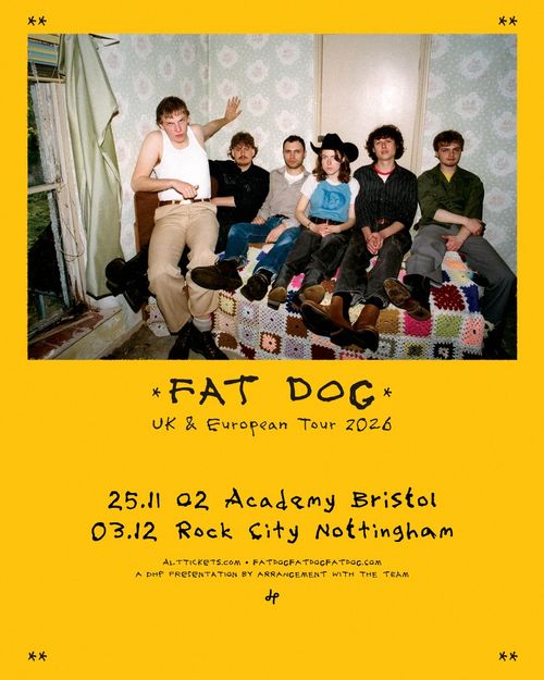 FAT DOG UK & European Tour 2026 Fat Dog november 2026 to december 2026 tour poster