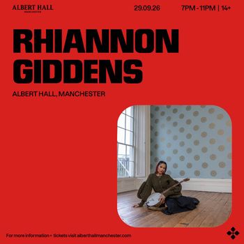 RHIANNON GIDDENS at ALBERT HALL on 29 September 2026 gig poster