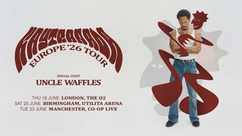 Khruangbin Europe '26 Tour Khruangbin, Uncle Waffles june 2026 tour poster