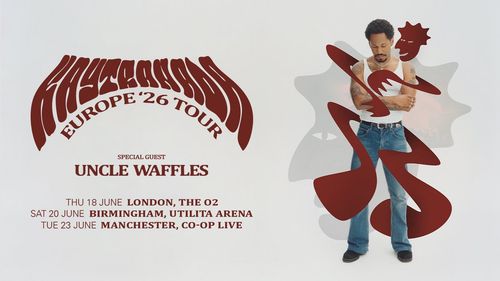 Khruangbin Europe '26 Tour Khruangbin, Uncle Waffles june 2026 tour poster
