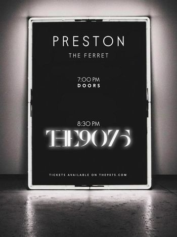 THE 9075 at The Ferret on 9 May 2026 gig poster