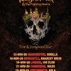 Ricky Warwick & The Fighting Hearts - Fire & Vengeance Tour Ricky Warwick & The Fighting Hearts gig poster