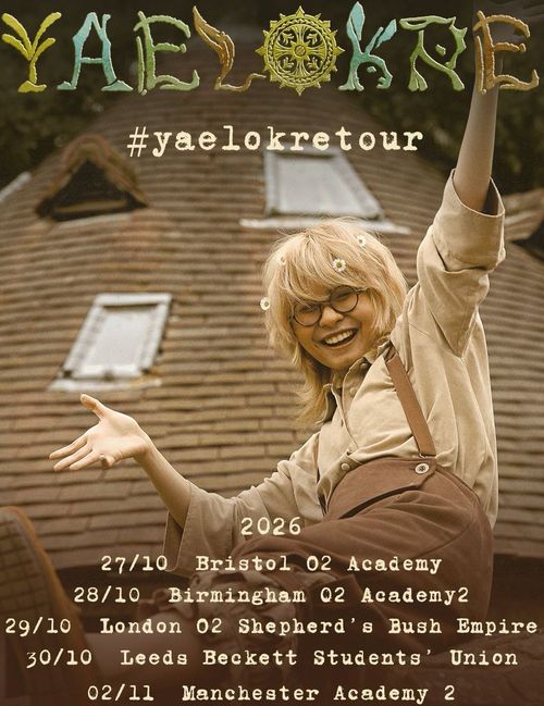 Yael Okre #yaelokretour Yaelokre october 2026 to november 2026 tour poster