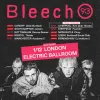 Bleech 9:3 Bleech gig poster
