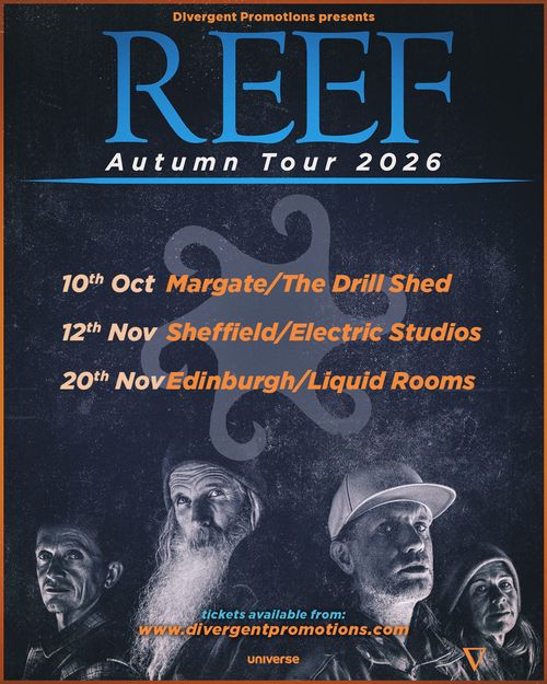 REEF Autumn Tour 2026 REEF october 2026 to november 2026 tour poster