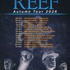 REEF Autumn Tour 2026 REEF gig poster