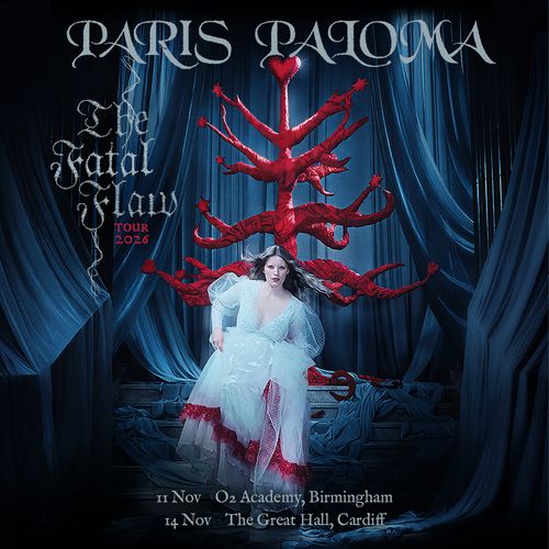 Paris Paloma - The Fatal Flaw Tour 2026 Paris Paloma november 2026 tour poster