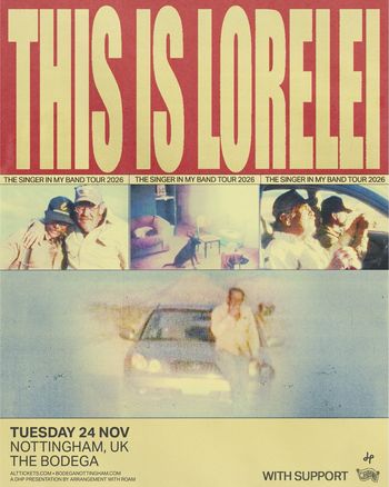 THIS IS LORELEI The Lorelei at THE BODEGA on 24 November 2026 gig poster