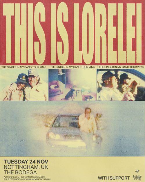 THIS IS LORELEI The Lorelei at THE BODEGA on 24 November 2026 gig poster