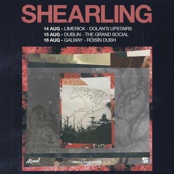 SHEARLING august 2026 tour poster