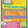ARA FEST - 'IN THE HOUSE 2026' Influential Factor, The Beautiful Hogemartin, The 01482 Tones, Amy's Winehouse Tribute Band, No Way Sis, The Shine, The Millionaires, James Wood gig poster