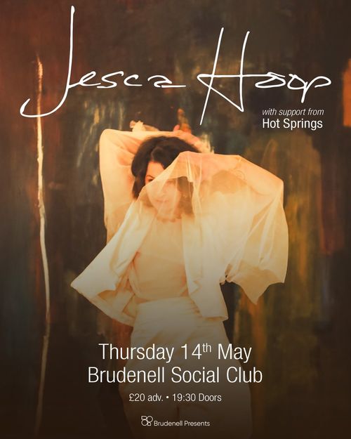 Jesca Hoop with support from Hot Springs Jesca Hoop, Hot Springs at Brudenell Social Club on 14 May 2026 gig poster
