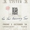 SKINNY LISTER - The Devil, The Heart & The Fight - Ten Year Anniversary Tour Skinny Lister gig poster