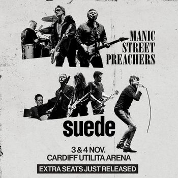 Manic Street Preachers and Suede Suede, Manic Street Preachers november 2026 tour poster